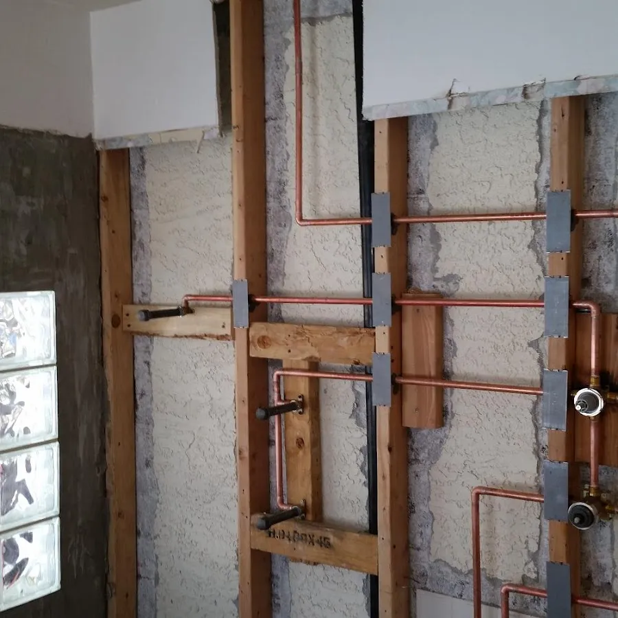 Copper pipe installation for Burst Pipe Repair in Jamesburg