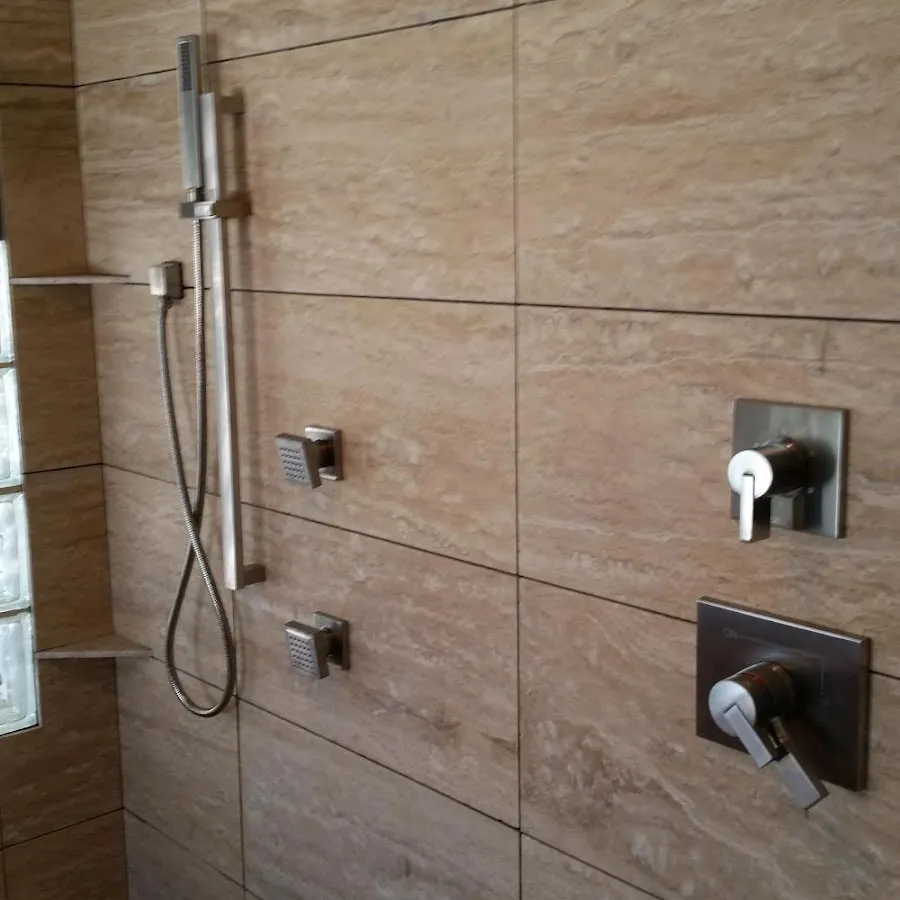 Shower fixture installation for Water Heater Replacement in Jamesburg